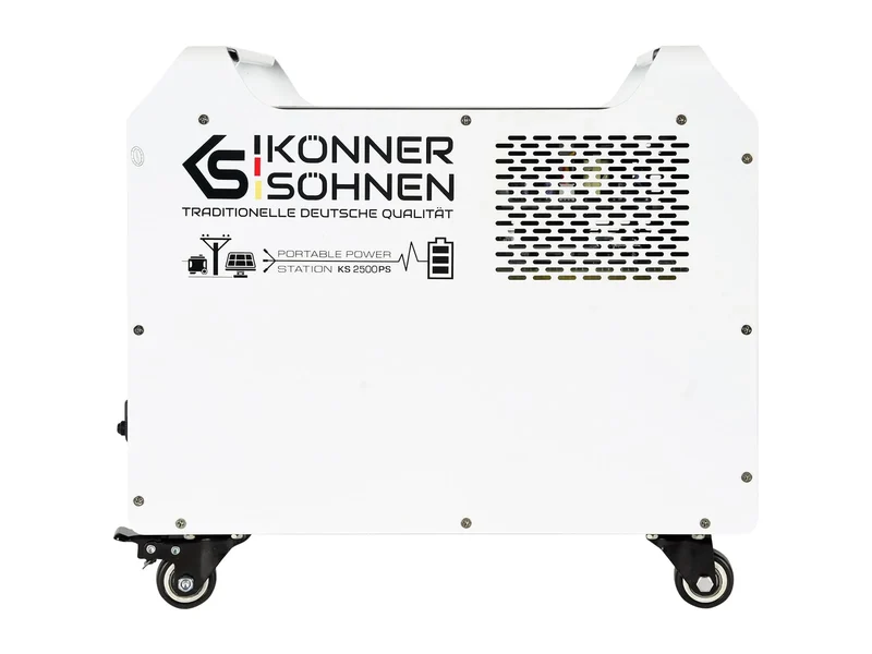 "Könner & Söhnen" Tragbare Powerstation KS 2500PS - 2560Wh