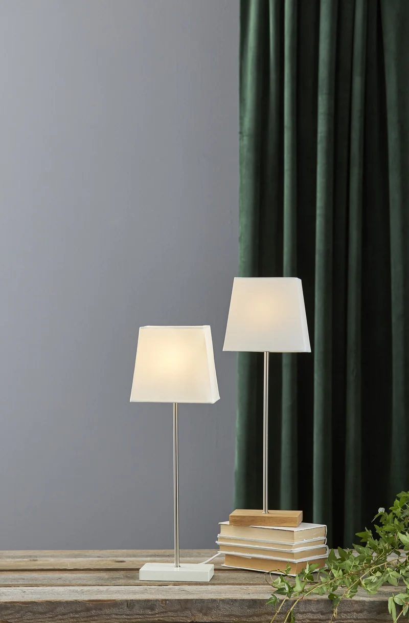 Star Trading Standleuchte "Combi-Pack" Material: Metall/Holz/Papier, Farbe: creme/eiche oder creme/weiß, ca. 65x43 cm (Stern), ca. 52,5x20 cm (Lampe), Vierfarb-Karton