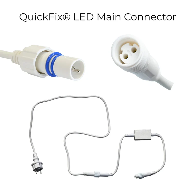 MK ILLUMINATION 160-038 LED Motiv Snowflake Ø 55cm 6W warmweiß inkl. Netzteil