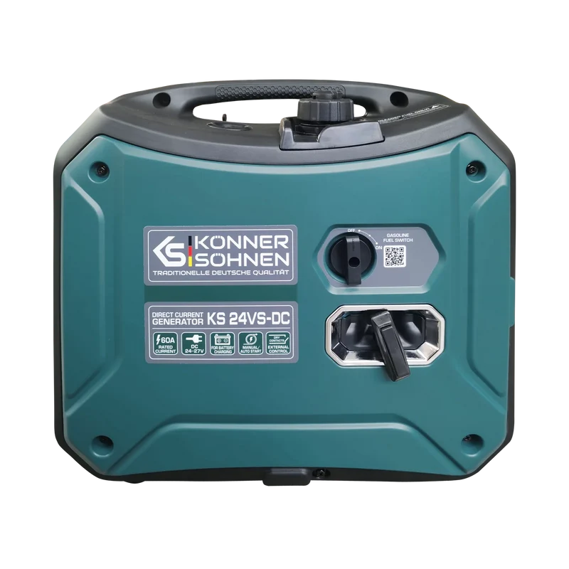 "Könner & Söhnen" Gleichstromgenerator KS 24VS-DC - Benzinmotor - 1.6kW Nennleistung