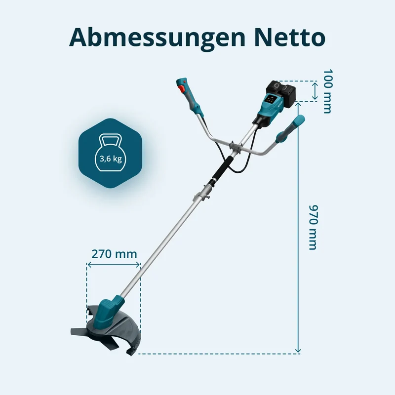 "Könner & Söhnen" Akku-Rasentrimmer KS BCT-40V