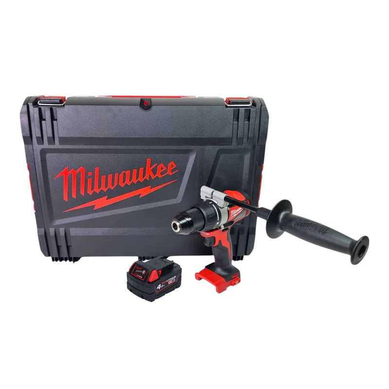 Milwaukee M18 BLDD2-401X Akku Bohrschrauber 18 V 82 Nm Brushless + 1x Akku 4,0 Ah + HD Box - ohne Ladegerät