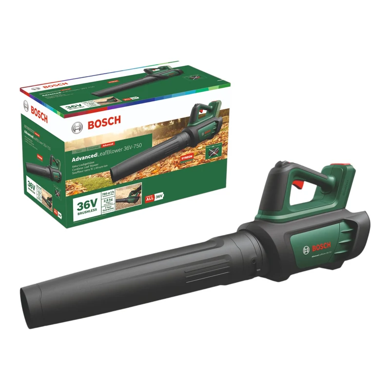 Bosch AdvancedLeafBlower 36V-750 Akku Laubbläser 36 V ( 06008C6001 ) Solo - ohne Akku, ohne Ladegerät