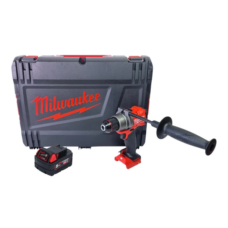 Milwaukee M18 FDD3-501X Akku Bohrschrauber 18 V 158 Nm Brushless + 1x Akku 5,0 Ah + HD Box - ohne Ladegerät