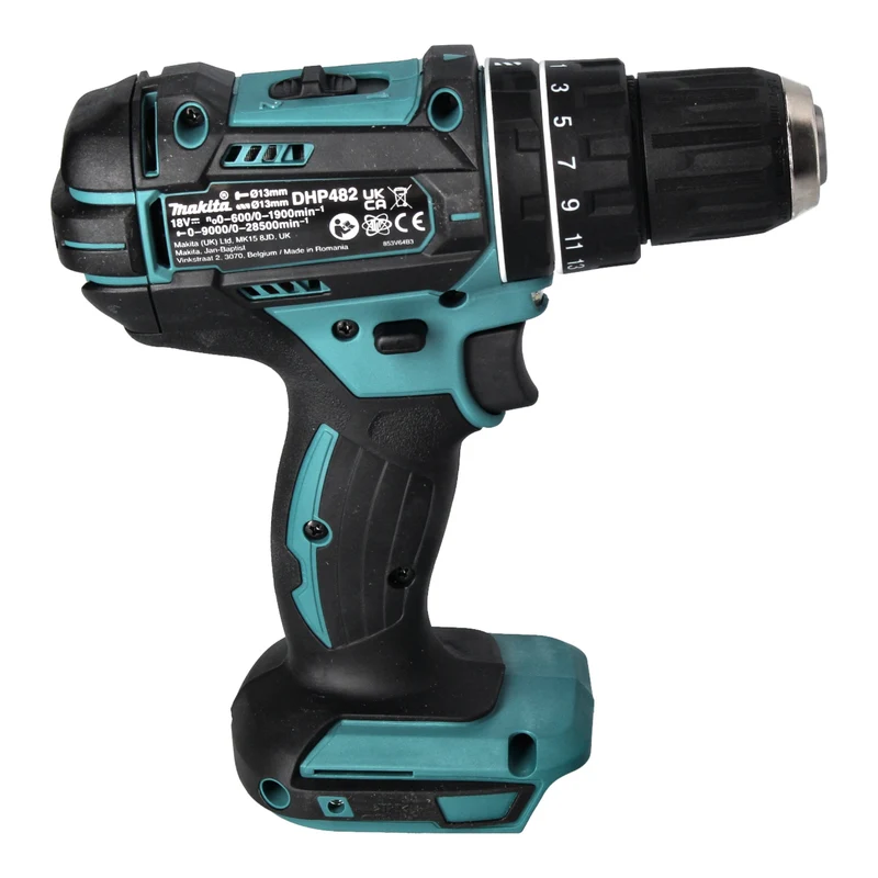 Makita DHP 482 Z Akku Schlagbohrschrauber 18 V 62 Nm + 102 tlg. Bit Bohrer Set - ohne Akku, ohne Ladegerät