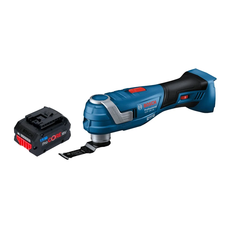 Bosch GOP 18V-34 Professional Akku Multi Cutter 18 V Starlock Plus + 1x ProCORE Akku 5,5 Ah - ohne Ladegerät