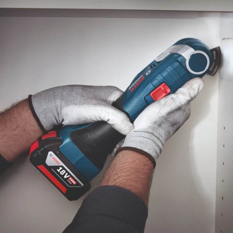 Bosch GOP 18V-34 Professional Akku Multi Cutter 18 V Starlock Plus + 1x Akku 4,0 Ah - ohne Ladegerät