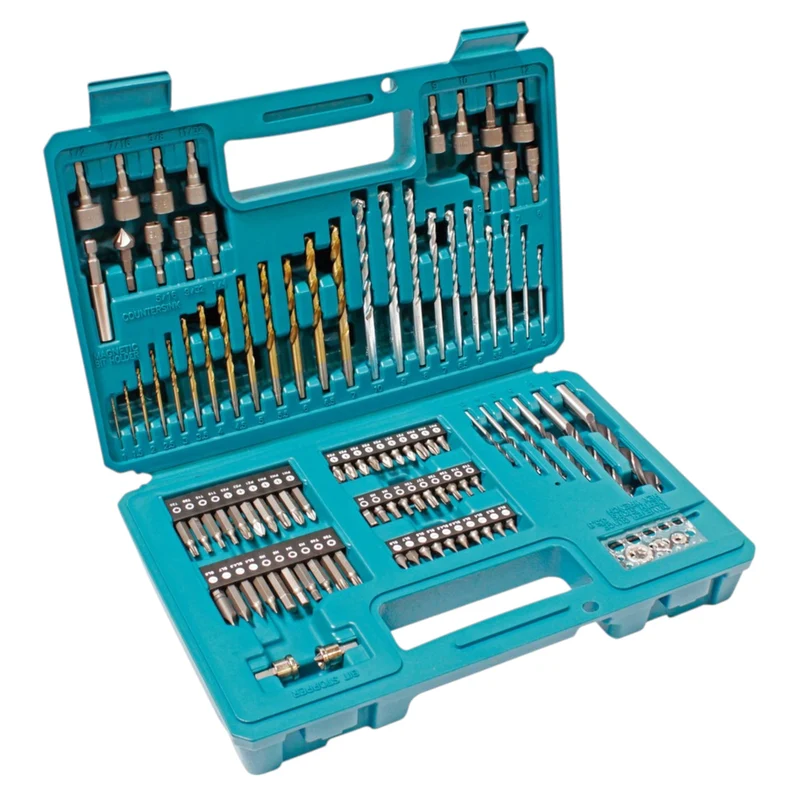 Makita DDF 486 Z Akku Bohrschrauber 18 V 130 Nm Brushless + 102 tlg. Bit Bohrer Set - ohne Akku, ohne Ladegerät