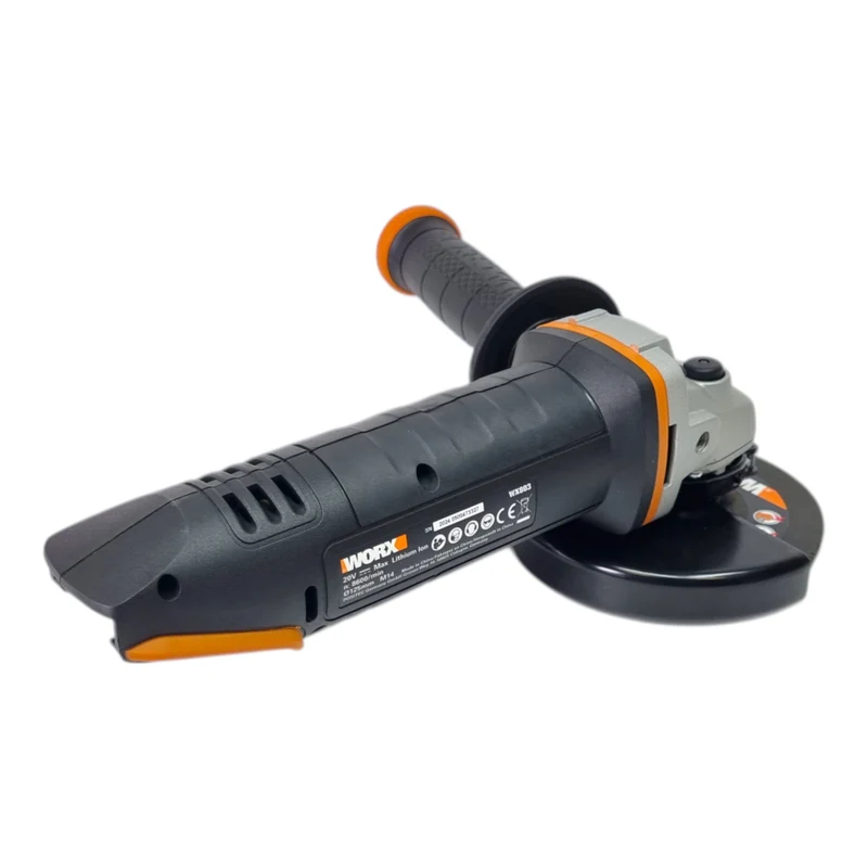 Worx WX803.9 Akku Winkelschleifer 20 V 125 mm Solo - ohne Akku, ohne Ladegerät