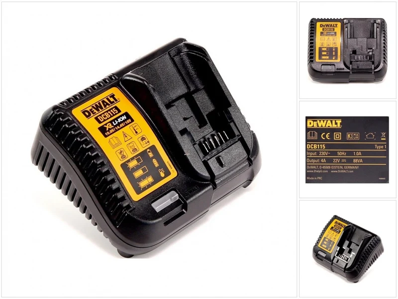 Dewalt DCB 115 XR Ladegerät für 10,8 - 18 V Li-Ion Akkus