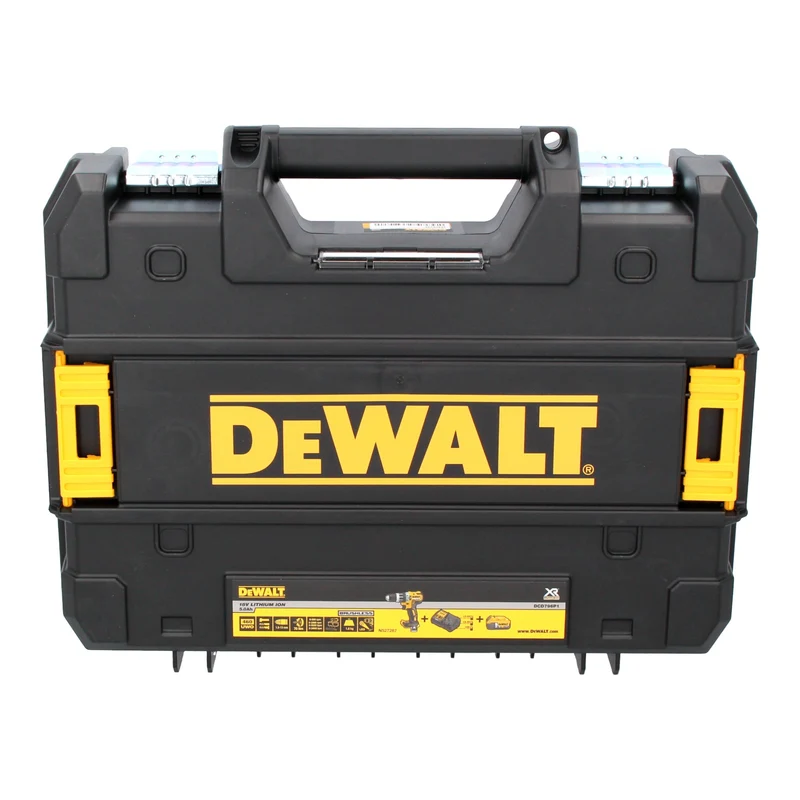 DeWalt DCD 796 M1T Akku Schlagbohrschrauber 18 V 70 Nm Brushless + 1x Akku 4,0 Ah + Ladegerät + TSTAK