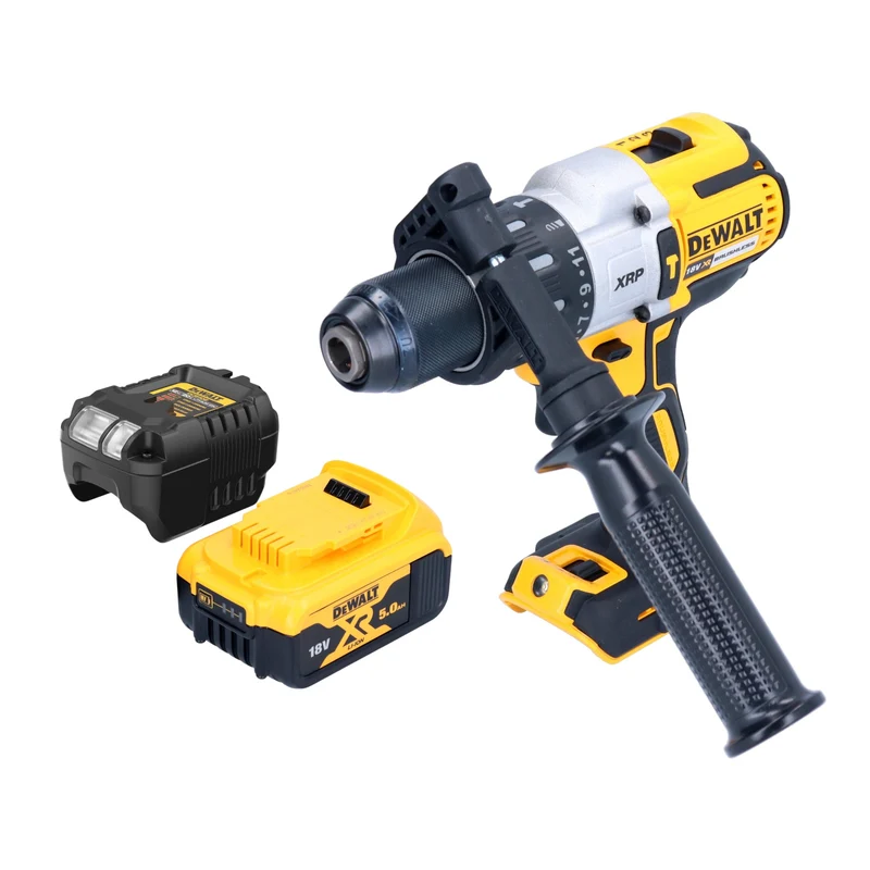 DeWalt DCD 996 P1 Akku Schlagbohrschrauber 18 V 95 Nm Brushless + 1x Akku 5,0 Ah + Ladegerät