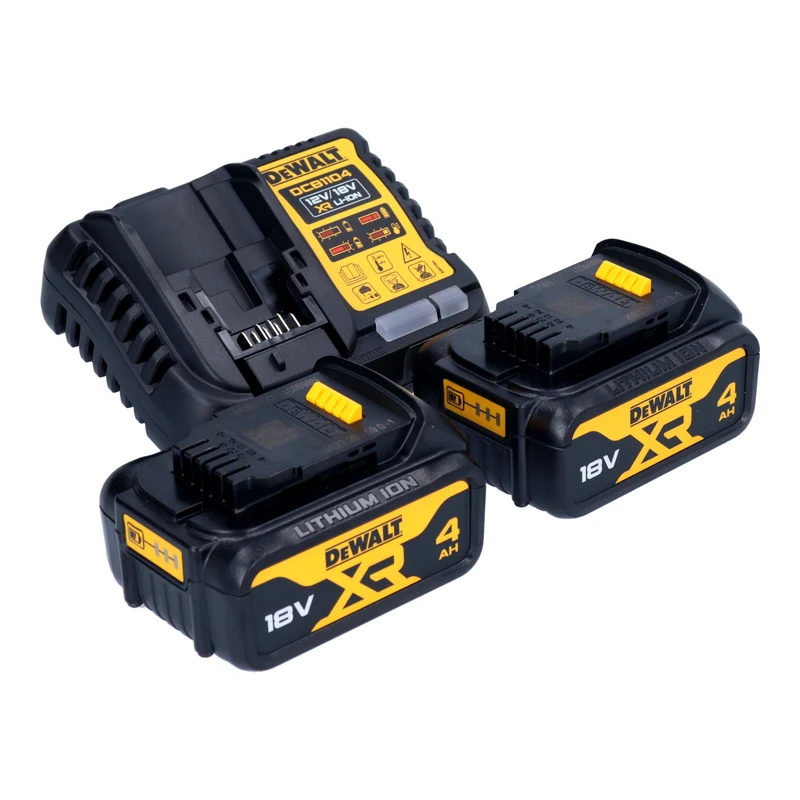 DeWalt DCS 571 M2 Akku Handkreissäge 18 V 115 mm Brushless + 2x Akku 4,0 Ah + Ladegerät