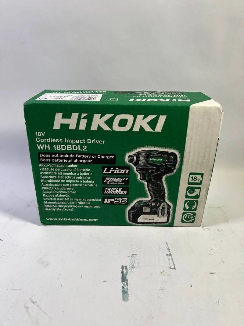 Hikoki WH18DBDL2W2Z Schlagschrauber 18V - Neuwertig