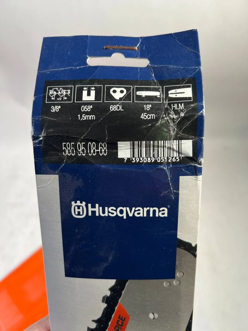 Husqvarna Laminierte Schiene mit Umlenkstern Sägeschwert Kettenschwert 45 cm HLM - Neuwertig