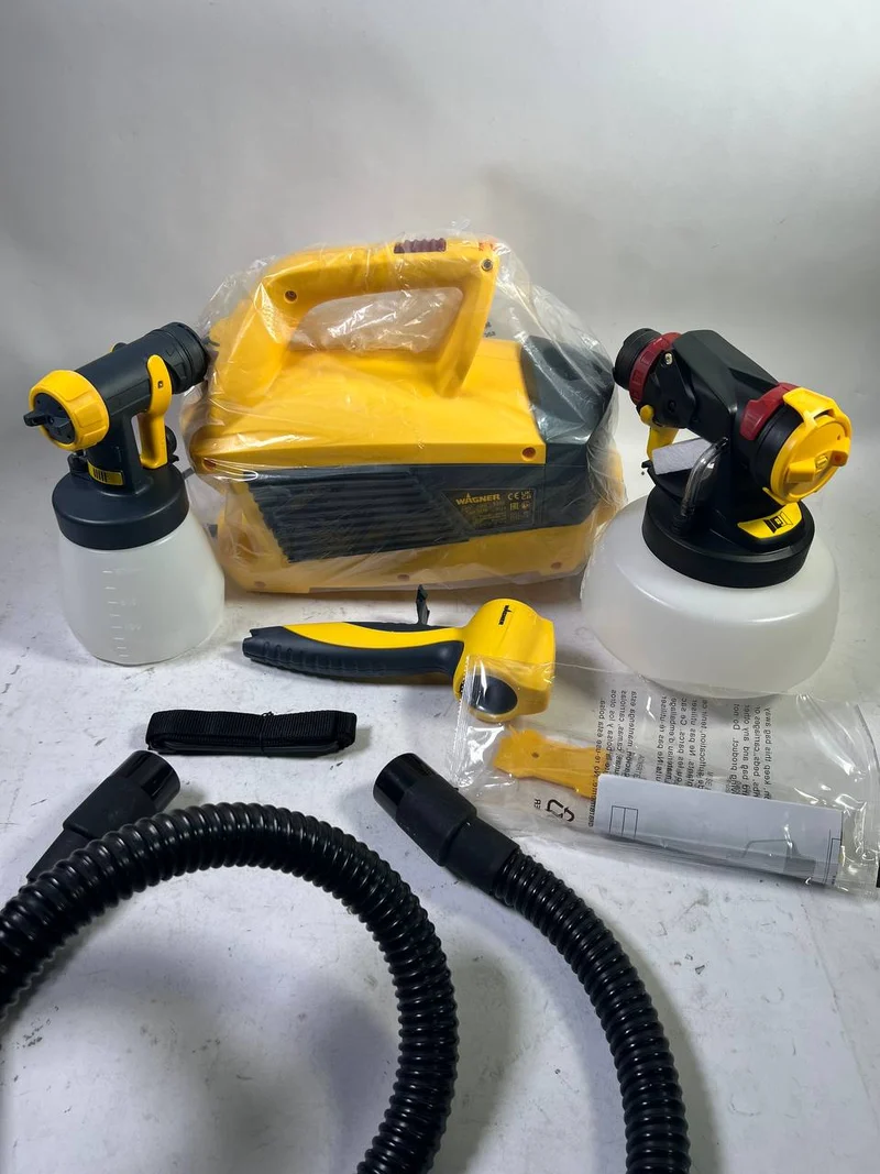 Wagner W 690 FLEXiO Farbsprühsystem 630 Watt 0,8 l 1,8 l ( 2361543 ) - Beschädigt