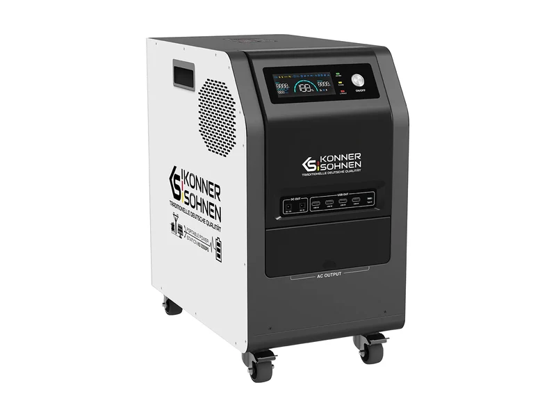 "Könner & Söhnen" Tragbare Powerstation KS 3000PS - 3200Wh
