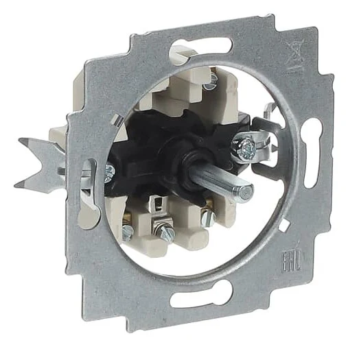 BUSCH-JAEGER 2713 U Jalousie Drehschalter zum Stellen von 3 Zuständen u. a. auch für Bewegungsmelder On/Off/Sensorbetrieb