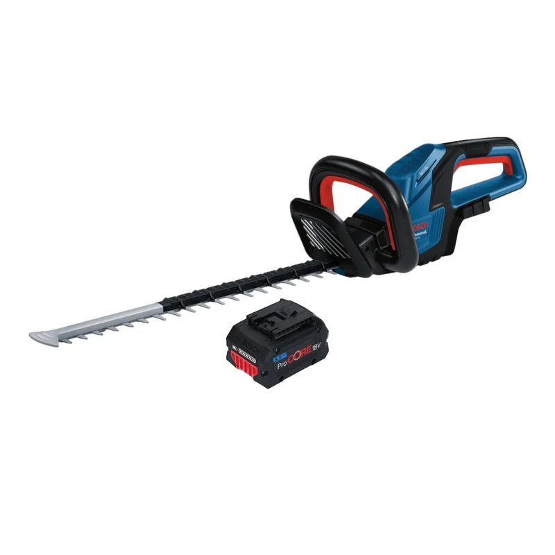 Bosch GHE 18V-50 Professional Akku Heckenschere 18 V 50 cm Brushless + 1x ProCORE Akku 5,5 Ah - ohne Ladegerät