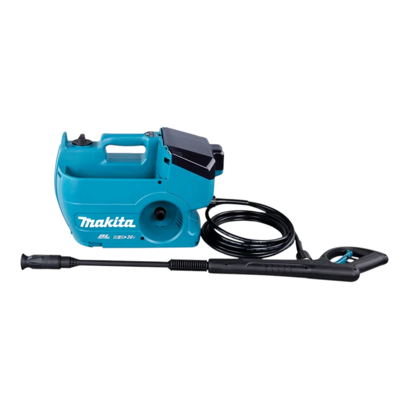 Makita DHW 080 M2K Akku Hochdruckreiniger 36 V ( 2x 18 V ) 80 bar 380 l/h Brushless + 2x Akku 4,0 Ah - ohne Ladegerät