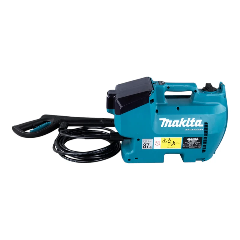 Makita DHW 080 ZK Akku Hochdruckreiniger 36 V ( 2x 18 V ) 80 bar 380 l/h Brushless Solo - ohne Akku, ohne Ladegerät