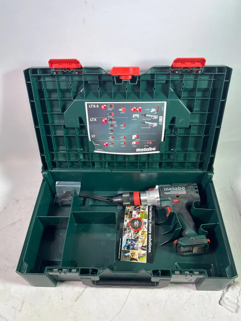 Metabo SB 18 LTX-3 BL Q I Metal (603182660) Akku-Schlagbohrschrauber + metaBOX - Leicht Gebraucht