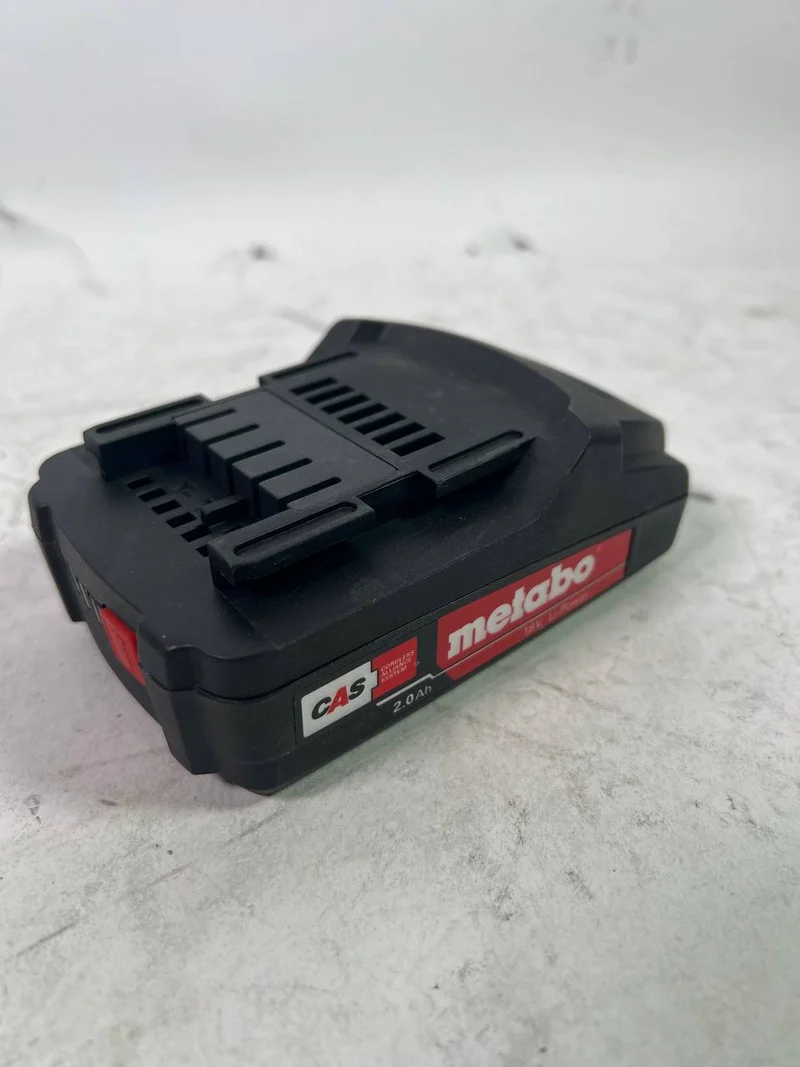 Metabo Li-Power Akkupack 18 V 2,0 Ah CAS Li-Ion Akku ( 625596000 ) mit Ladestandsanzeige - Leicht Gebraucht