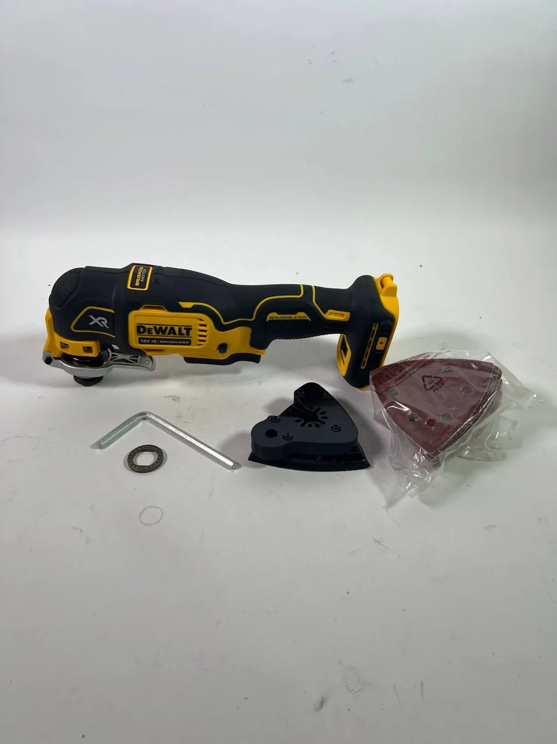 DeWalt DCS 356 N-XJ Akku Multitool Oszillierer 18 V Brushless + Zubehörset - Neuwertig