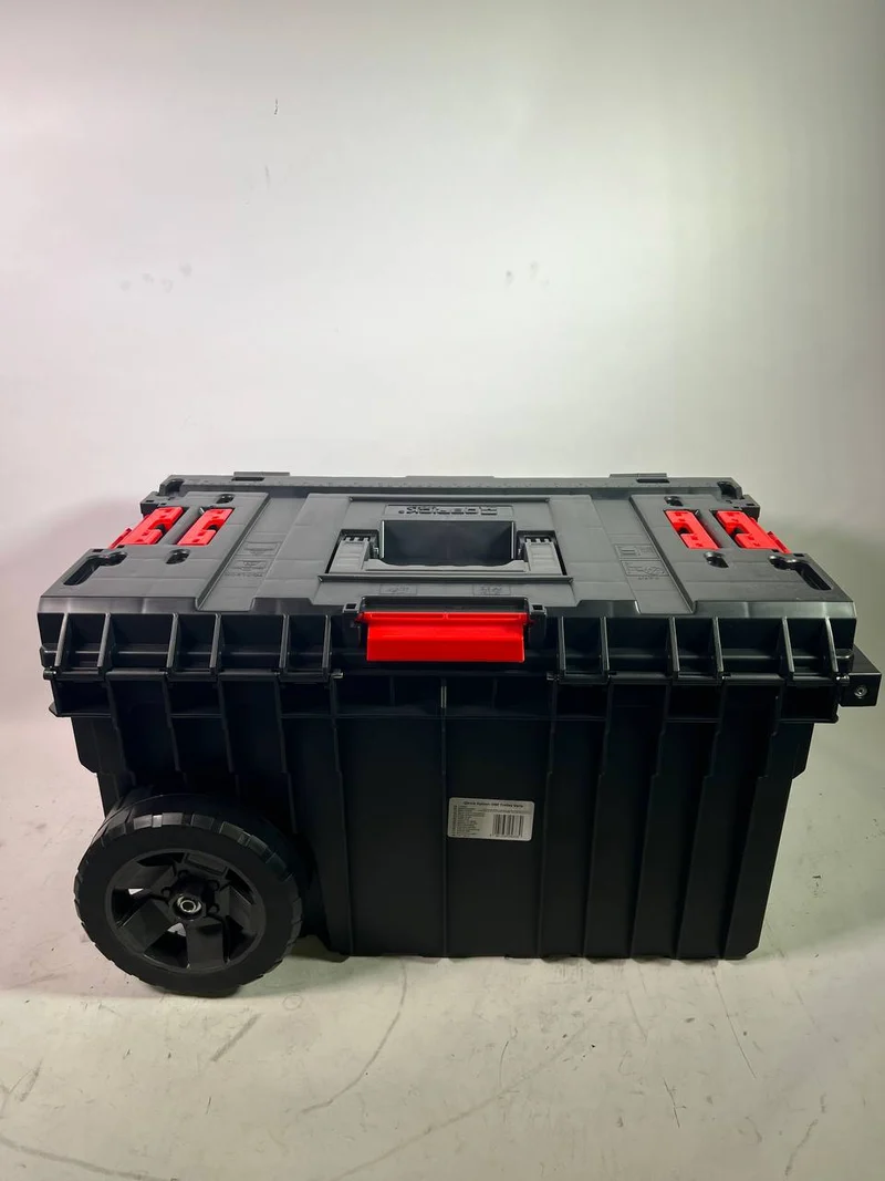 Qbrick System ONE Trolley Vario stapelbar IP66 mit Laufrädern auf Metallachse - Unvollständig