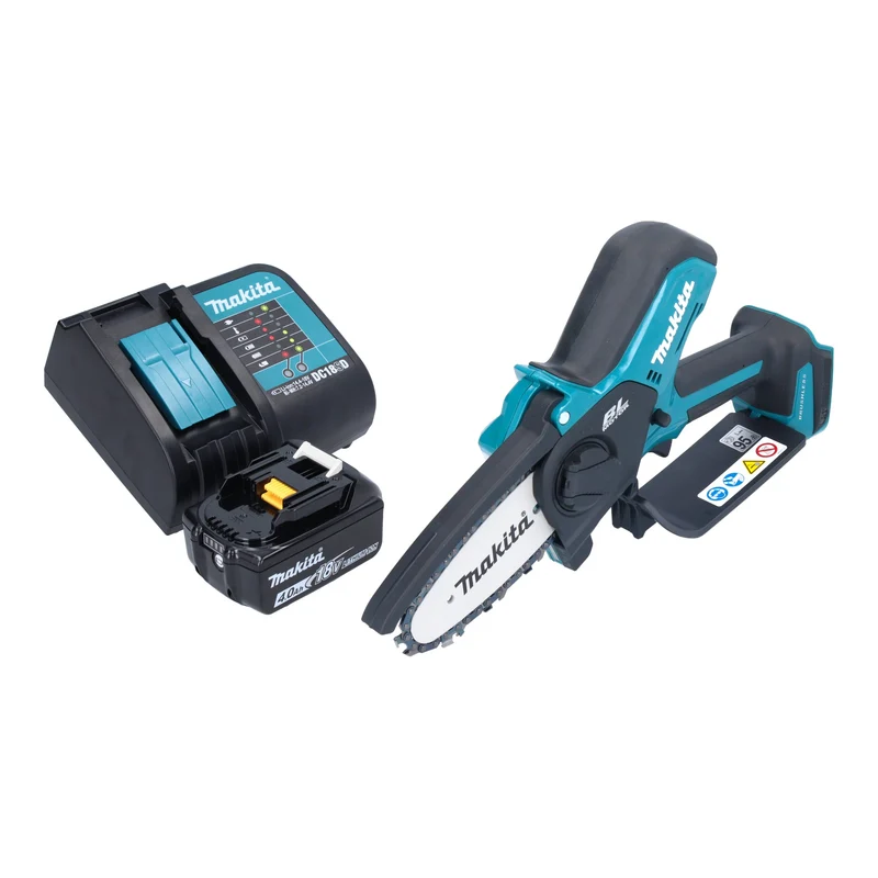 Makita DUC 101 SM01 Akku Astsäge 18 V 10 cm Brushless + 1x Akku 4,0 Ah + Ladegerät