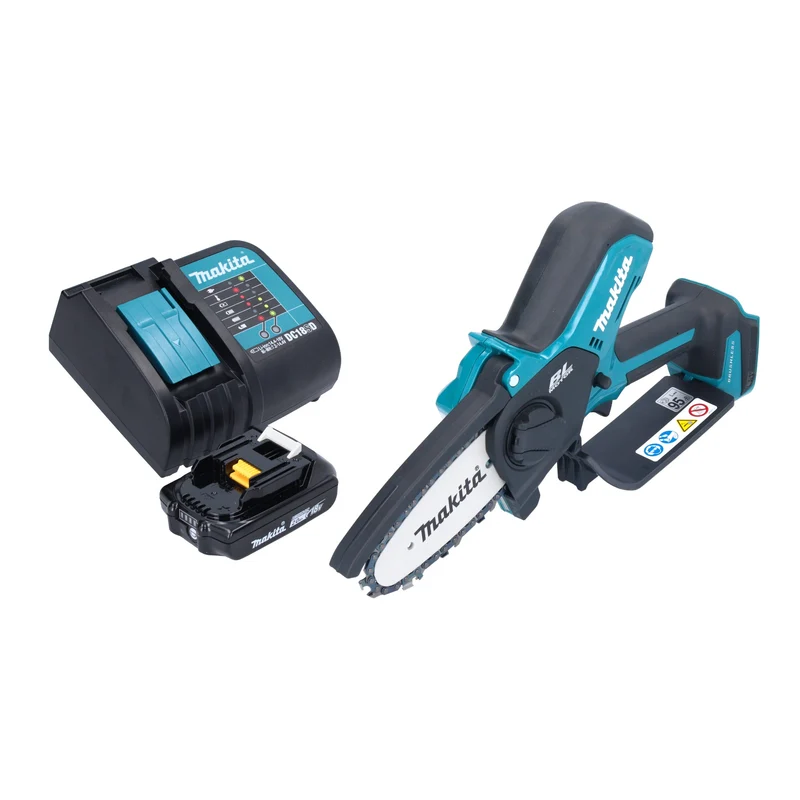 Makita DUC 101 SA01 Akku Astsäge 18 V 10 cm Brushless + 1x Akku 2,0 Ah + Ladegerät