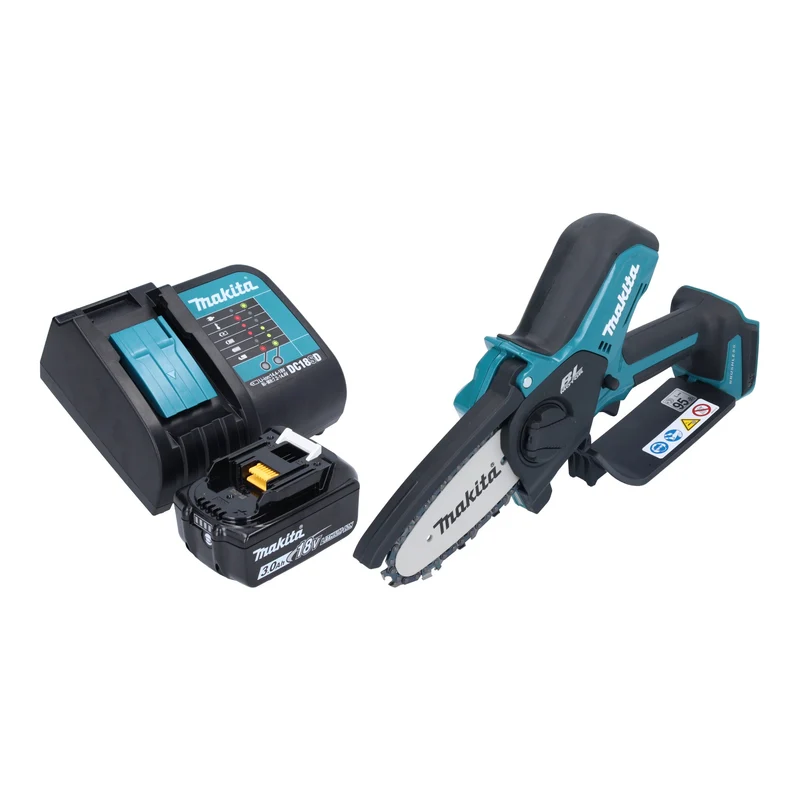 Makita DUC 101 SF01 Akku Astsäge 18 V 10 cm Brushless + 1x Akku 3,0 Ah + Ladegerät