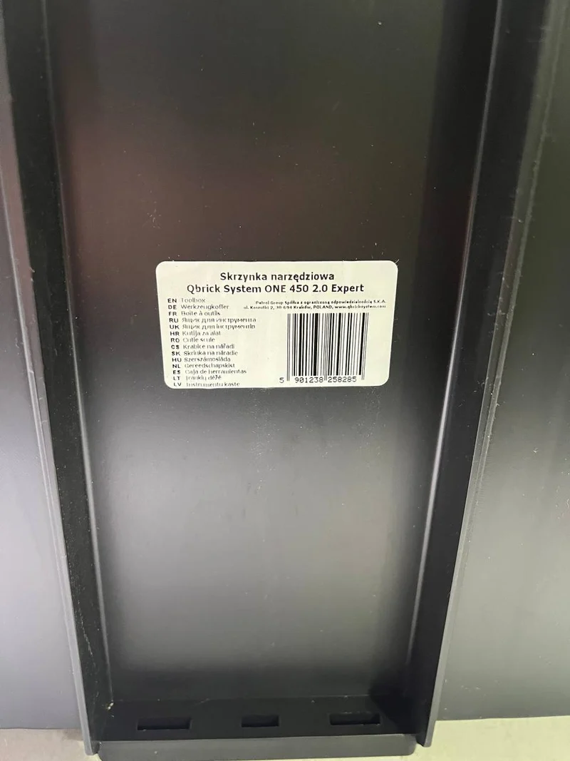 Qbrick System ONE 450 2.0 Technik Werkzeugkoffer - Beschädigt