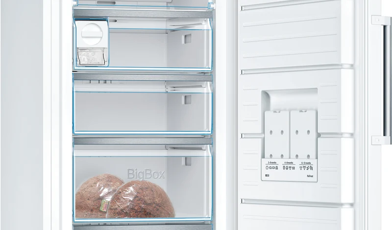 Bosch Serie 6 freistehender Gefrierschrank weiss GSN51AWCV - EEK: C Gerät