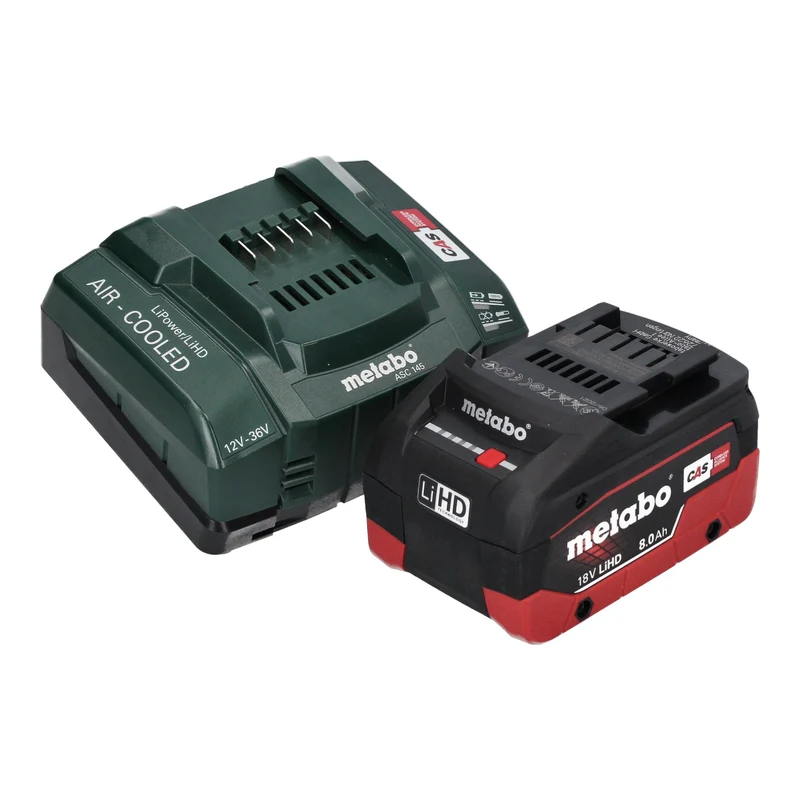 Metabo KS 18 LTX 57 Akku Handkreissäge 18 V 165 mm + 1x LiHD Akku 8,0 Ah + Ladegerät
