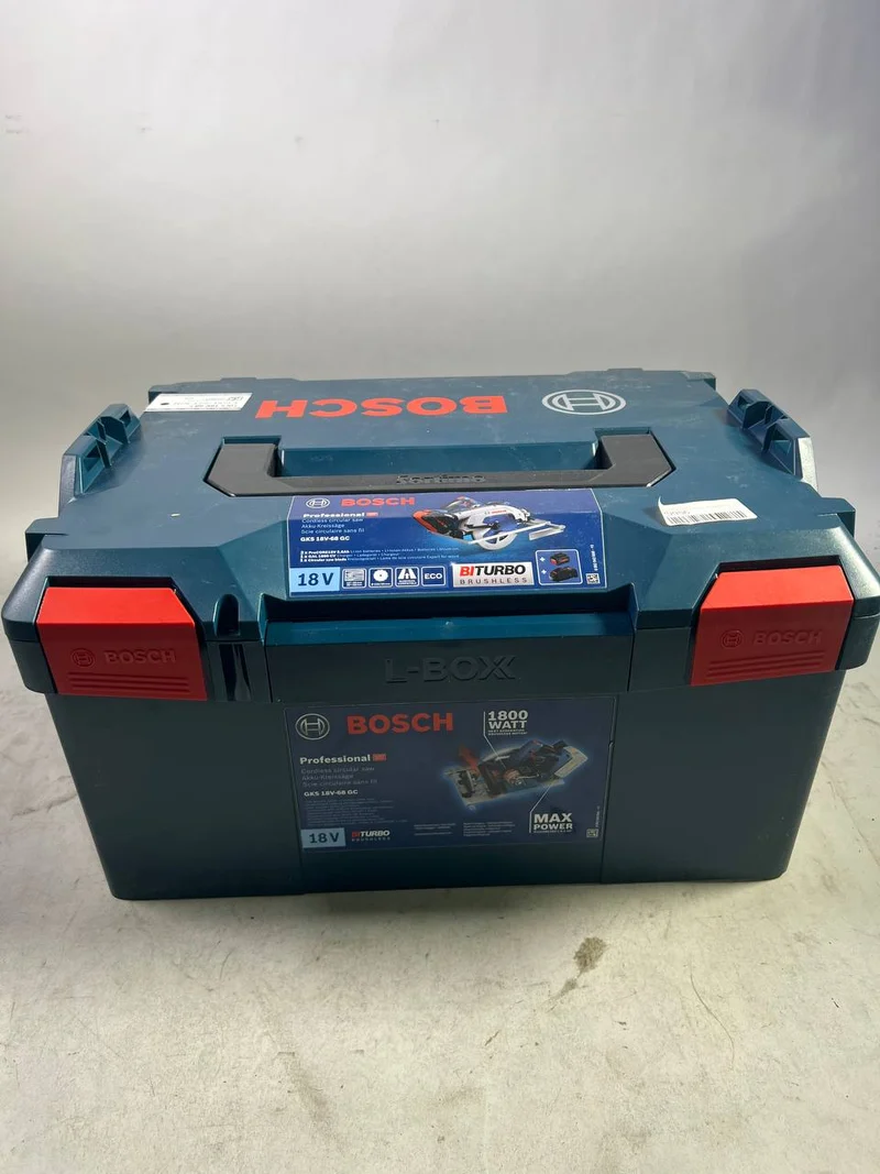 Bosch GKS 18V-68 GC Professional Akku Handkreissäge 18 V 190 mm Biturbo Brushless ( 06016B5100 ) + L-BOXX - ohne Akku, ohne Ladegerät
