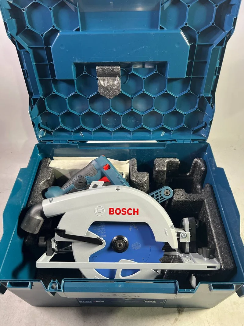 Bosch GKS 18V-68 GC Professional Akku Handkreissäge 18 V 190 mm Biturbo Brushless ( 06016B5100 ) + L-BOXX - ohne Akku, ohne Ladegerät