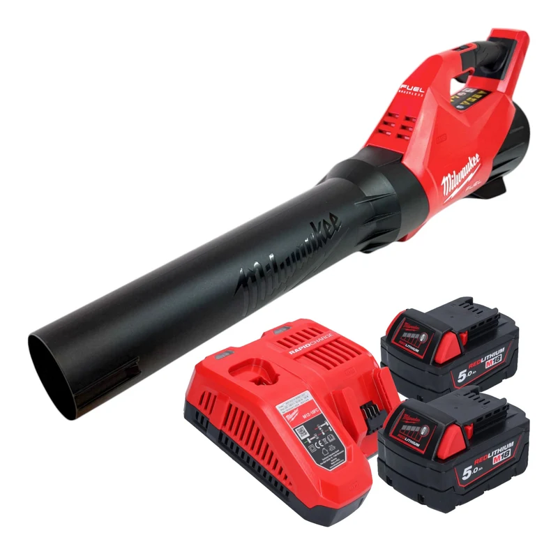 Milwaukee M18 FBLG3­-502 Akku Gebläse 18 V Brushless + 2x Akku 5,0 Ah + Ladegerät