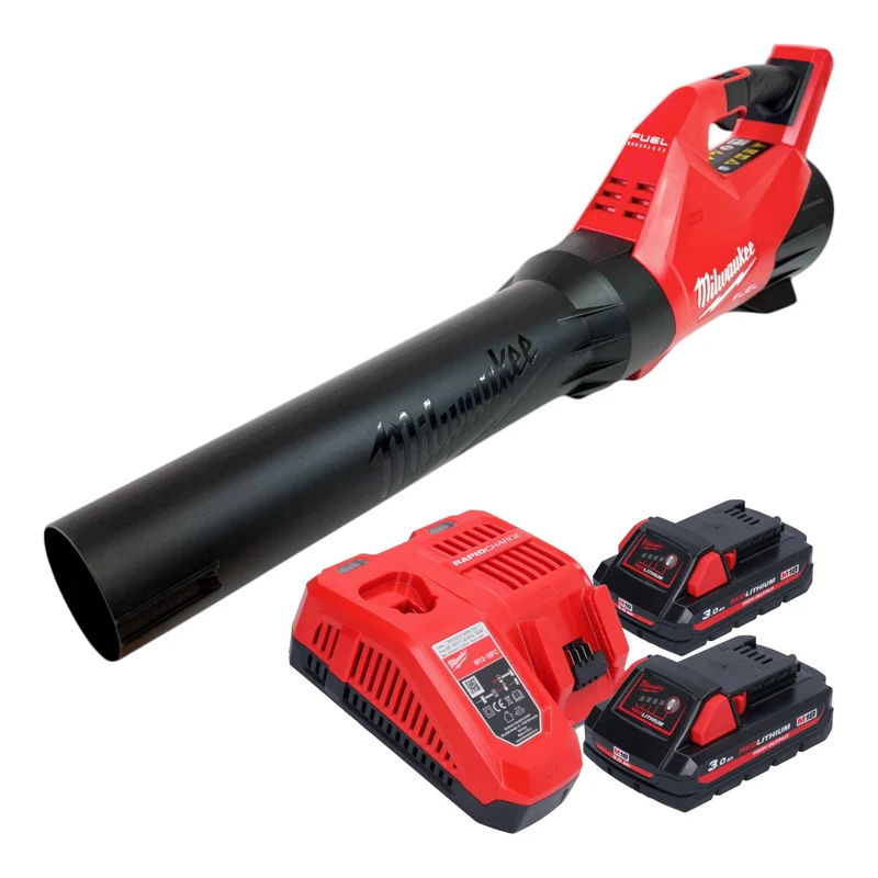 Milwaukee M18 FBLG3­-302 Akku Gebläse 18 V Brushless + 2x Akku 3,0 Ah + Ladegerät