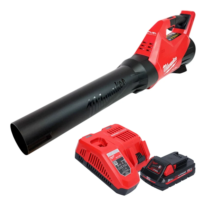 Milwaukee M18 FBLG3­-301 Akku Gebläse 18 V Brushless + 1x Akku 3,0 Ah + Ladegerät