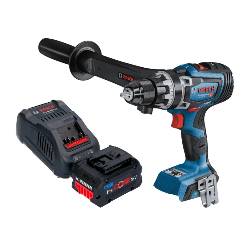 Bosch GSR 18V-150 C Professional Akku Bohrschrauber 18 V 150 Nm Brushless + 1x ProCORE Akku 5,5 Ah + Ladegerät