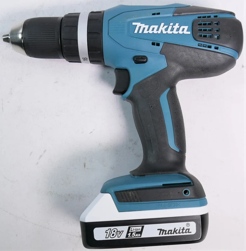 Makita HP 457 DWE10 Akku Schlagbohrschrauber 18 V 42 Nm G-Serie - Unvollständig