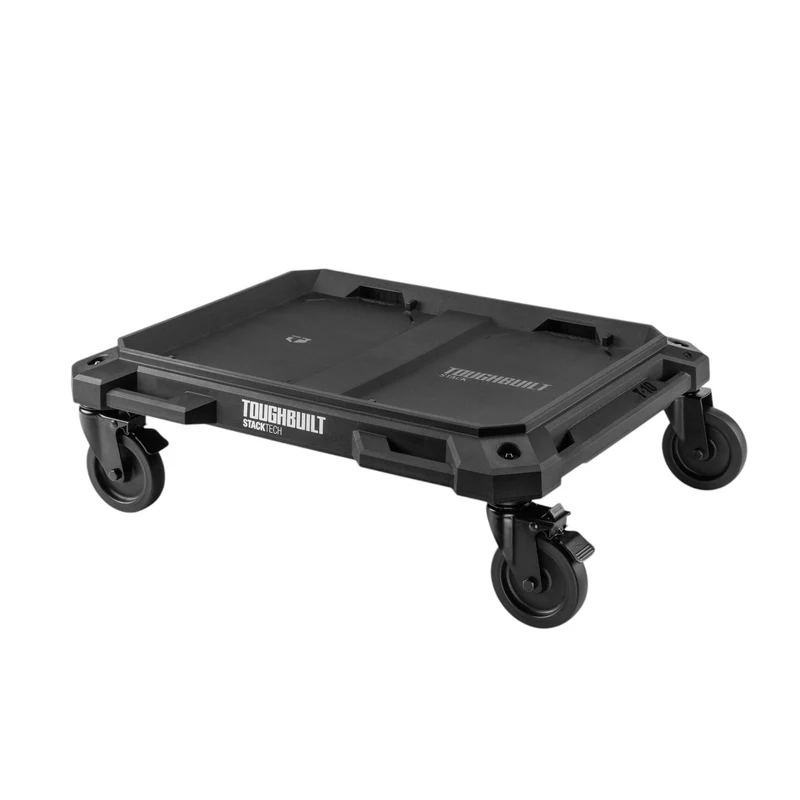 Toughbuilt STACKTECH TB-B1-T-10 Rollbrett mit 4 Lenkrollen 113 Kg belastbar für STACKTECH Standard