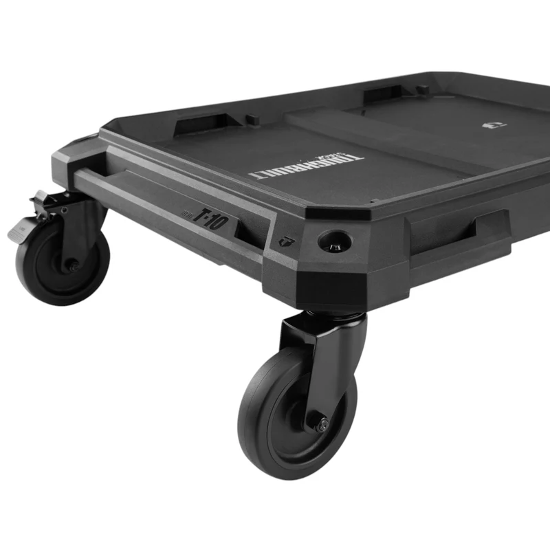 Toughbuilt STACKTECH TB-B1-T-10 Rollbrett mit 4 Lenkrollen 113 Kg belastbar für STACKTECH Standard