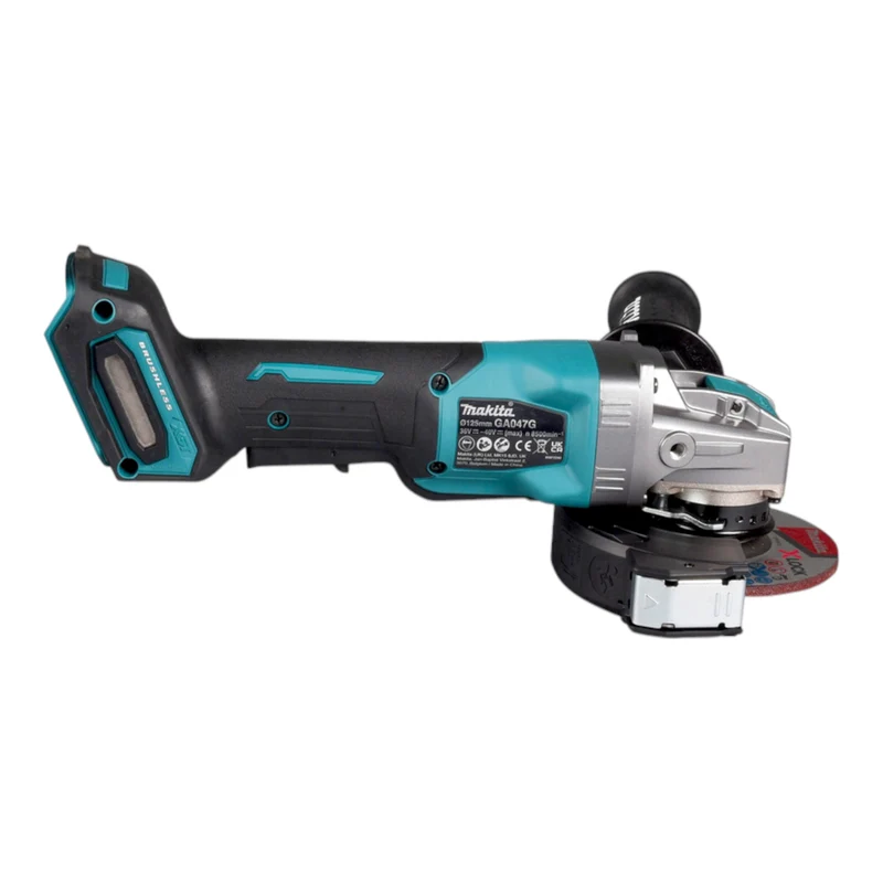 Makita GA 047 GD1 Akku Winkelschleifer 40 V max. 125 mm X-LOCK Brushless + 1x Akku 2,5 Ah - ohne Ladegerät