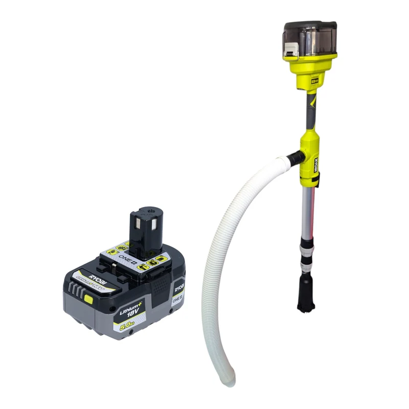 RYOBI RY18STPA-0 Akku Regenfasspumpe 18 V 3360 l/h + 1x Akku 5,0 Ah - ohne Ladegerät