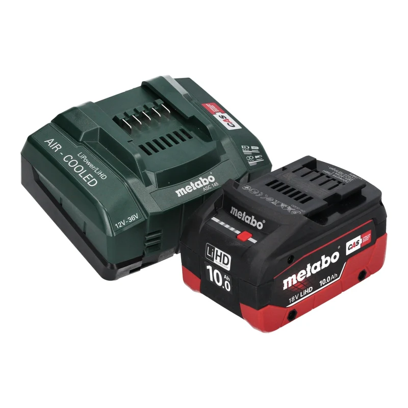Metabo KS 18 LTX 57 Akku Handkreissäge 18 V 165 mm + 1x LiHD Akku 10,0 Ah + Ladegerät