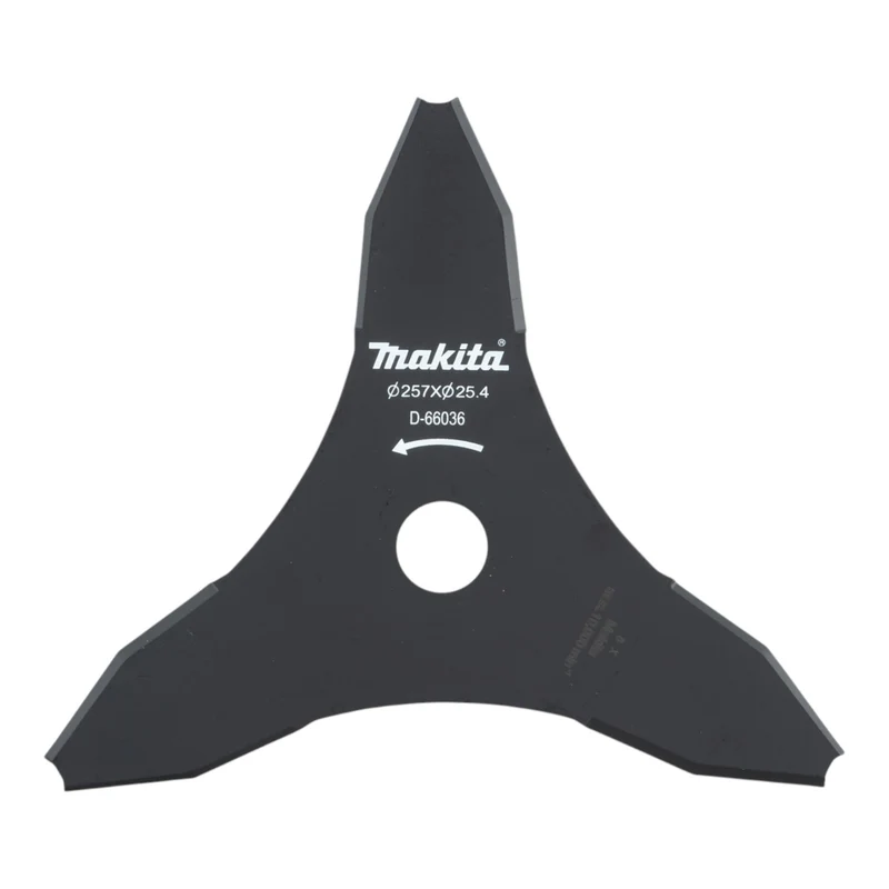 Makita Dickichtmesser 257 x 25,4 mm für Sensen und Freischneider ( D-66036 )