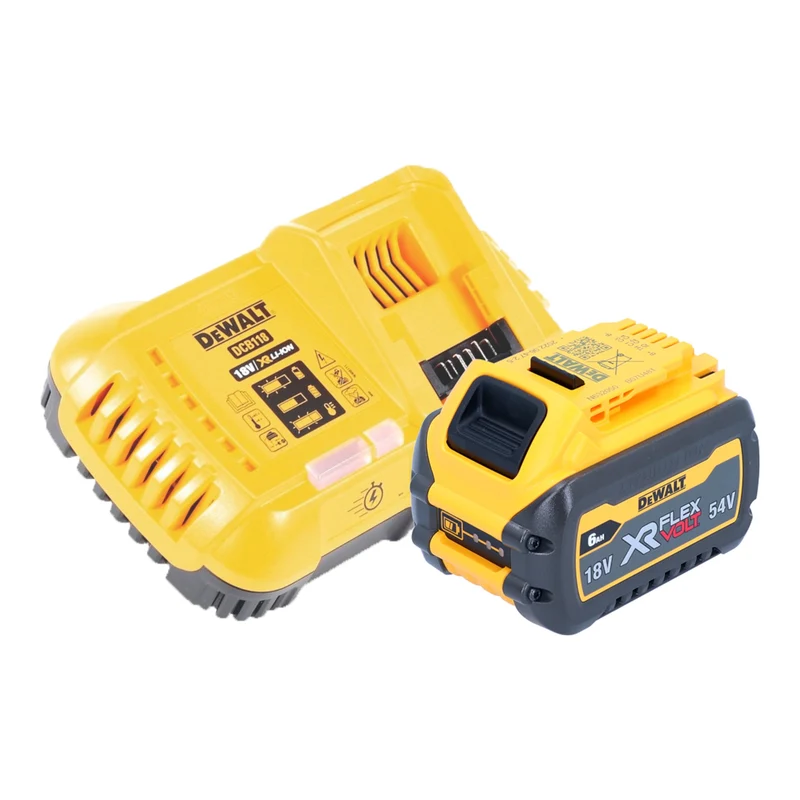 DeWalt DCS 573 T1T Akku Handkreissäge 18 V 190 x 30 mm Brushless + 1x Akku 6,0 Ah + Ladegerät + TSTAK