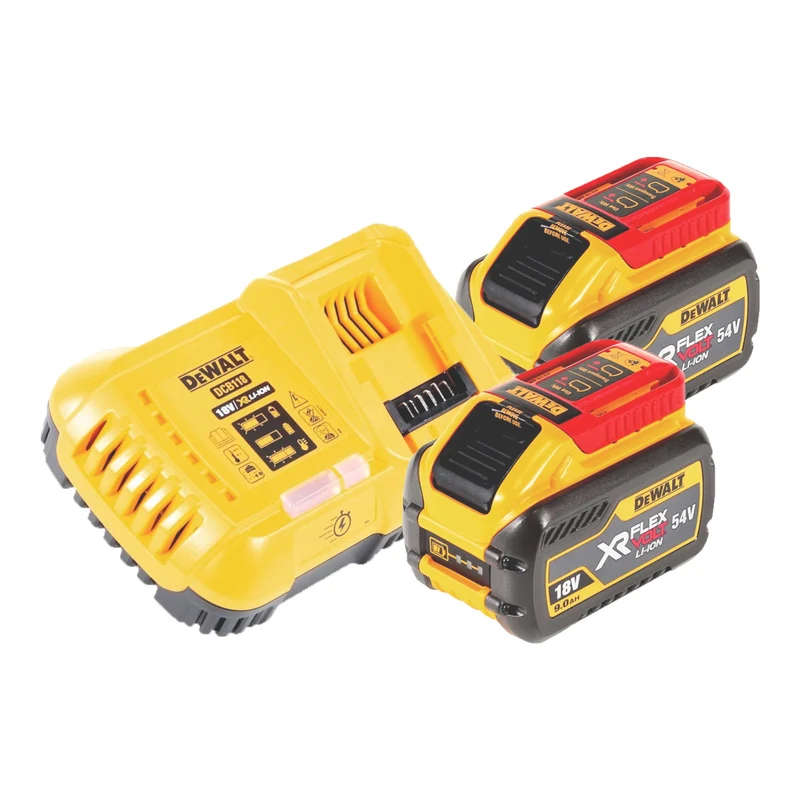 DeWalt DCS 573 X2T Akku Handkreissäge 18 V 190 x 30 mm Brushless + 2x Akku 9,0 Ah + Ladegerät + TSTAK